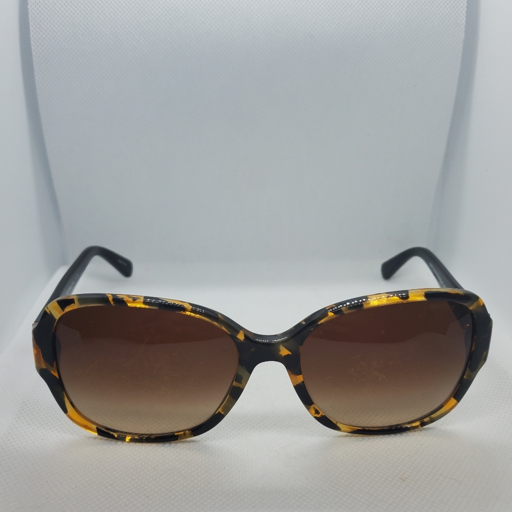 Coach Honey Mosaic Black Sunglasses - Picture 3 of 11